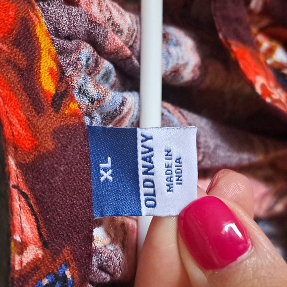 Old Navy Boho Floral Top | Size XL - Picture 2 of 2